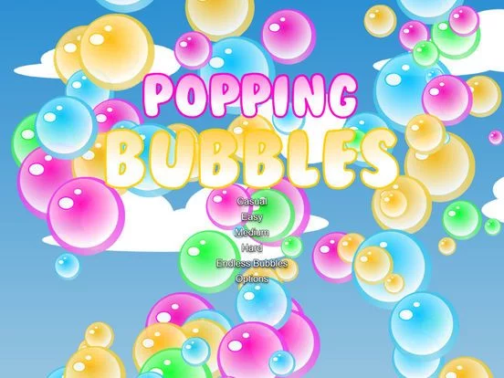 Изображение игры: Popping Bubbles Game