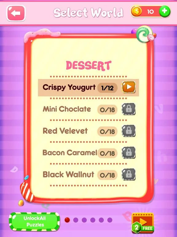 Изображение игры: Bakery Connect Word Puzzle
