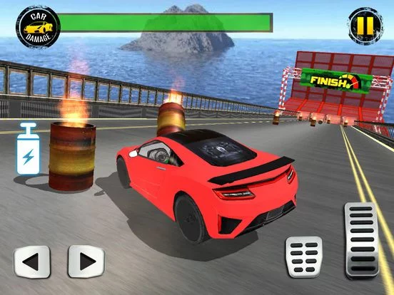 Изображение игры: High speed Bridge jump