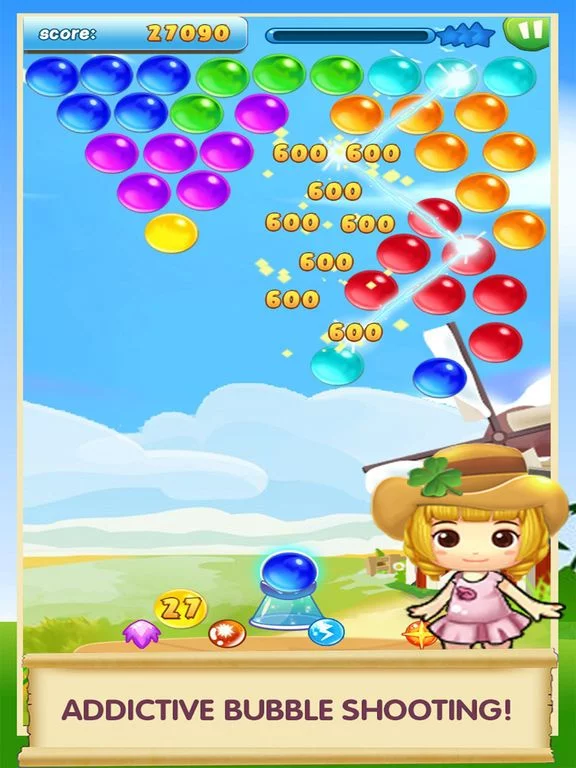 Изображение игры: Bubble Pop Farm Holiday-Free Shooter Mania
