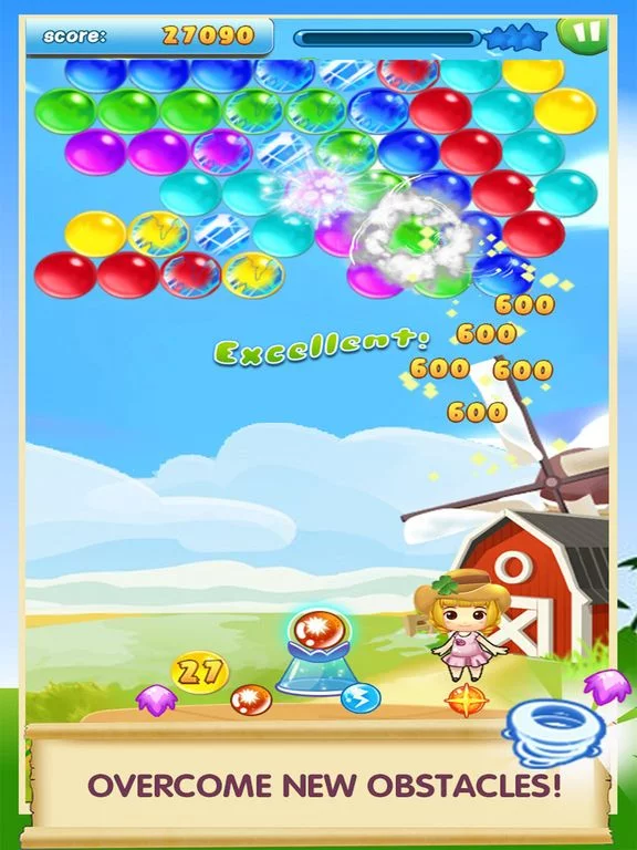 Изображение игры: Bubble Pop Farm Holiday-Free Shooter Mania