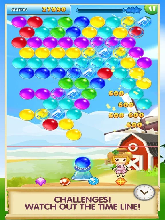 Изображение игры: Bubble Pop Farm Holiday-Free Shooter Mania