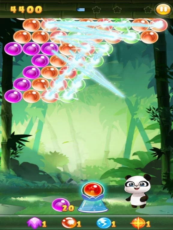 Изображение игры: Panda Bubble Pop-Free Pop Bubble Shoot Mania games