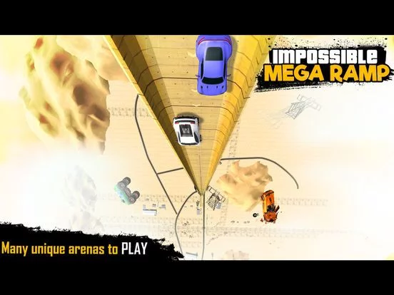 Изображение игры: Impossible MegaRamp 3D