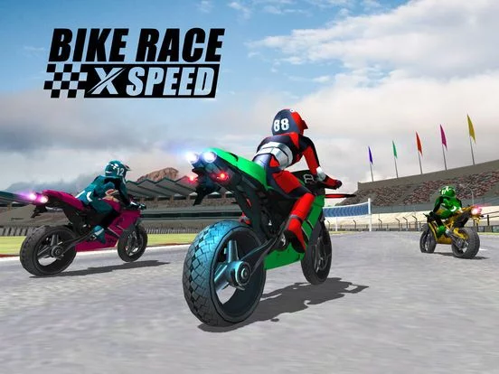 Изображение игры: Bike Race X speed