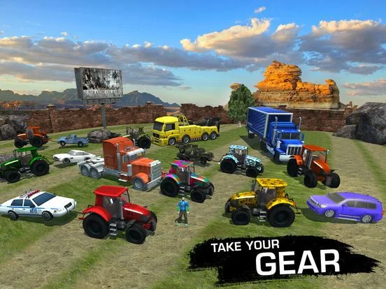 Изображение игры: Tractor Pulling 3D