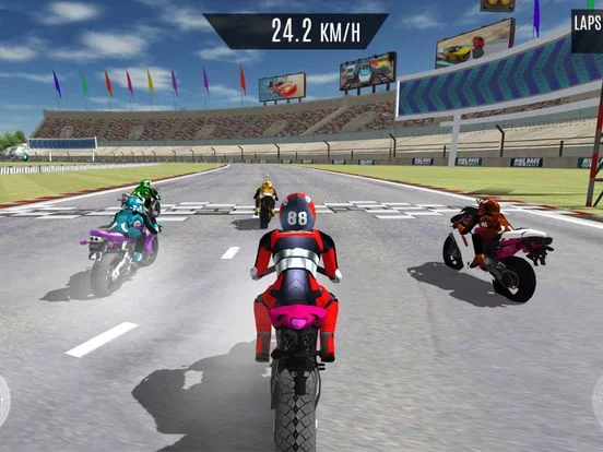 Изображение игры: Bike Race X speed