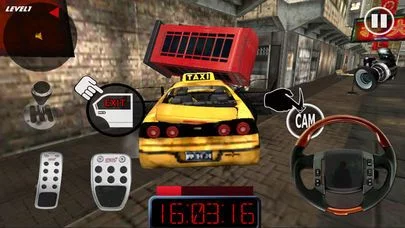 Изображение игры: Crash Taxi King 3D