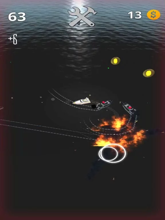 Изображение игры: Police Boat Chase Racing Drift