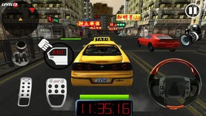 Изображение игры: Crash Taxi King 3D