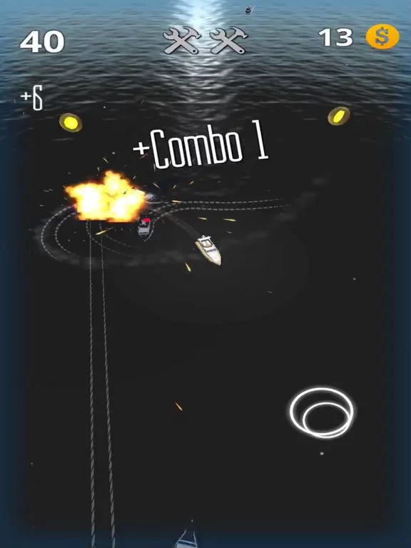 Изображение игры: Police Boat Chase Racing Drift