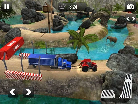 Изображение игры: Tractor Pulling 3D