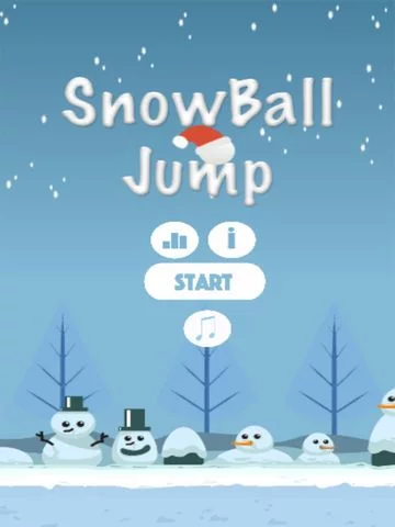 Изображение игры: Snow Ball Jump