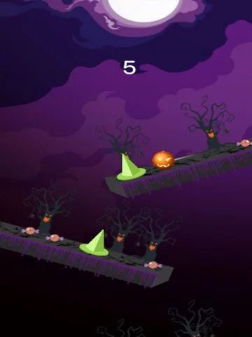 Изображение игры: Halloween Jump!