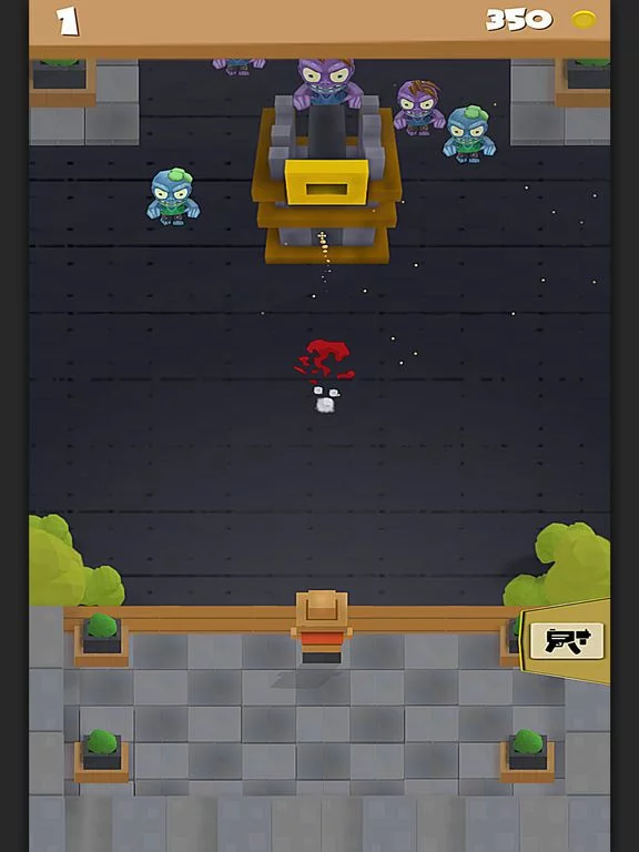 Изображение игры: 1 vs Zombies