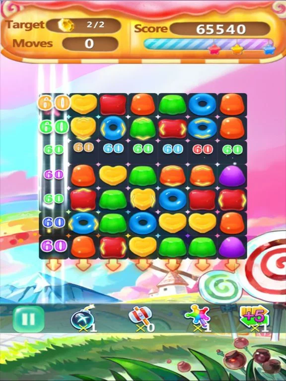 Изображение игры: Candy Mania Jelly Blast-match 3 puzzle crush free game