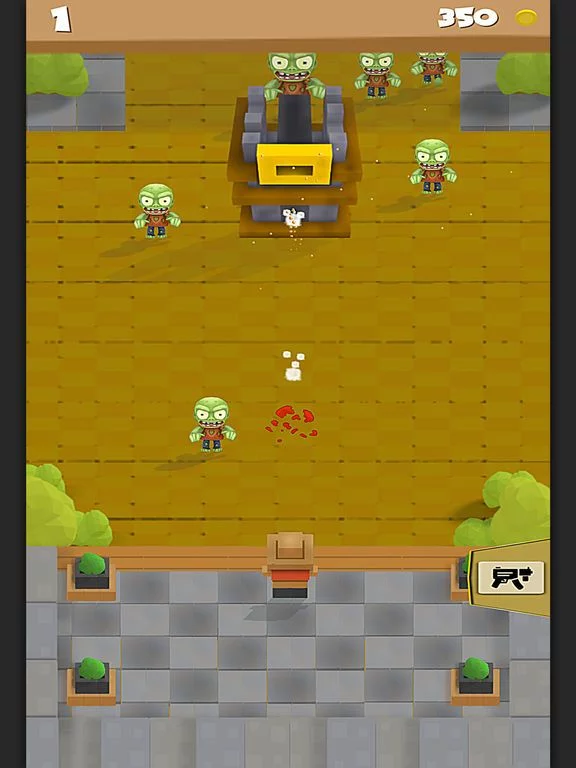 Изображение игры: 1 vs Zombies