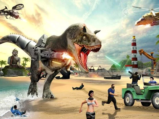 Изображение игры: Dino Trex Simulator 3D