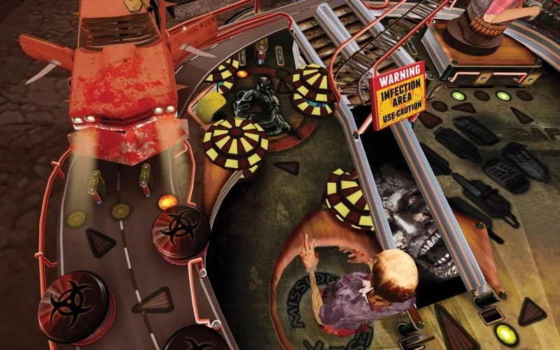 Изображение игры: Zombie Attack Pinball