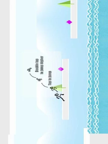 Изображение игры: flippy stickman run