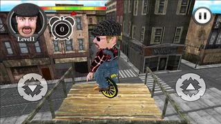 Изображение игры: Tightrope Unicycle Master 3D