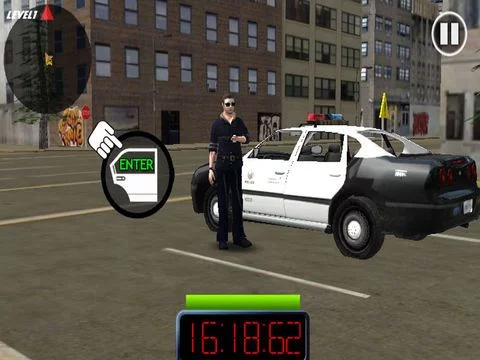 Изображение игры: Crazy Cop-Chase&Smash 3D HD