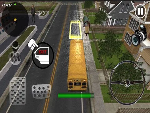 Изображение игры: Crazy School Bus Driver 3D HD