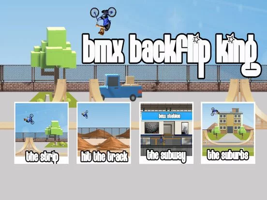 Изображение игры: BMX Backflip King