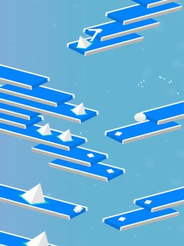 Изображение игры: Down Ball Jump
