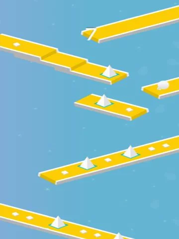 Изображение игры: Down Ball Jump