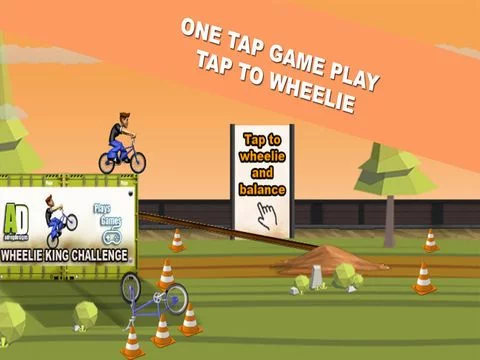 Изображение игры: Wheelie King Challenge