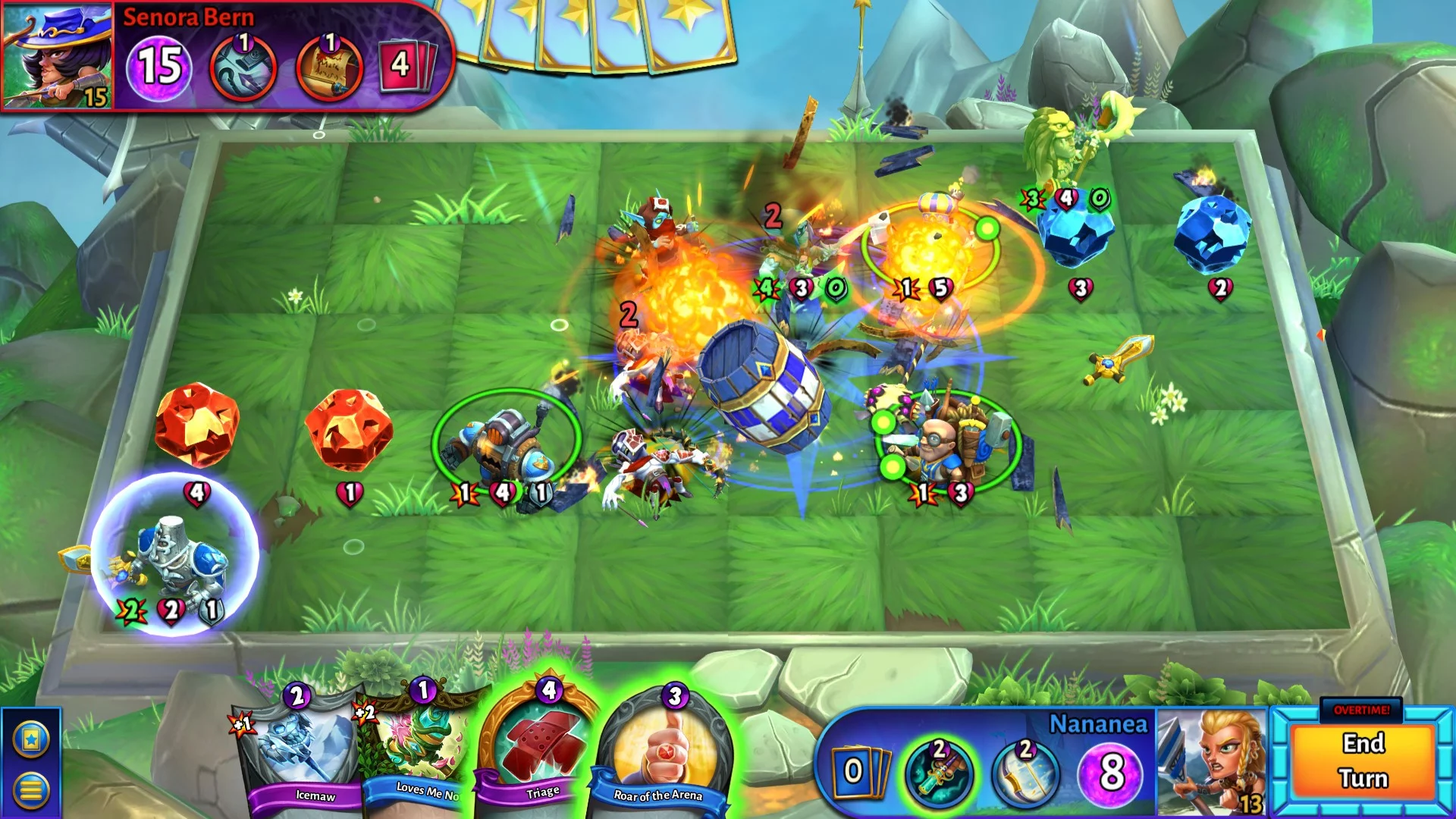 Изображение игры: Hero Academy 2