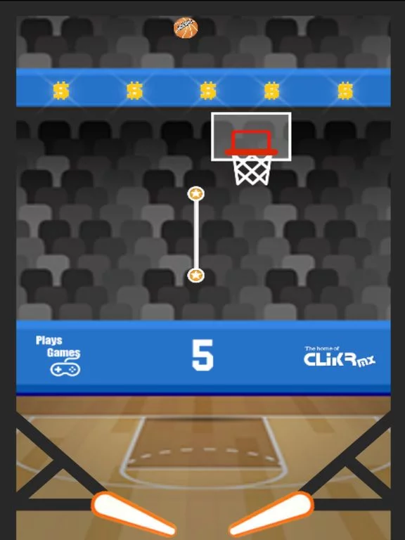 Изображение игры: Pinball Hoops