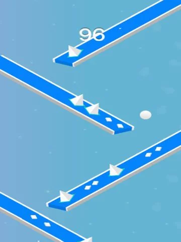Изображение игры: Down Ball Jump