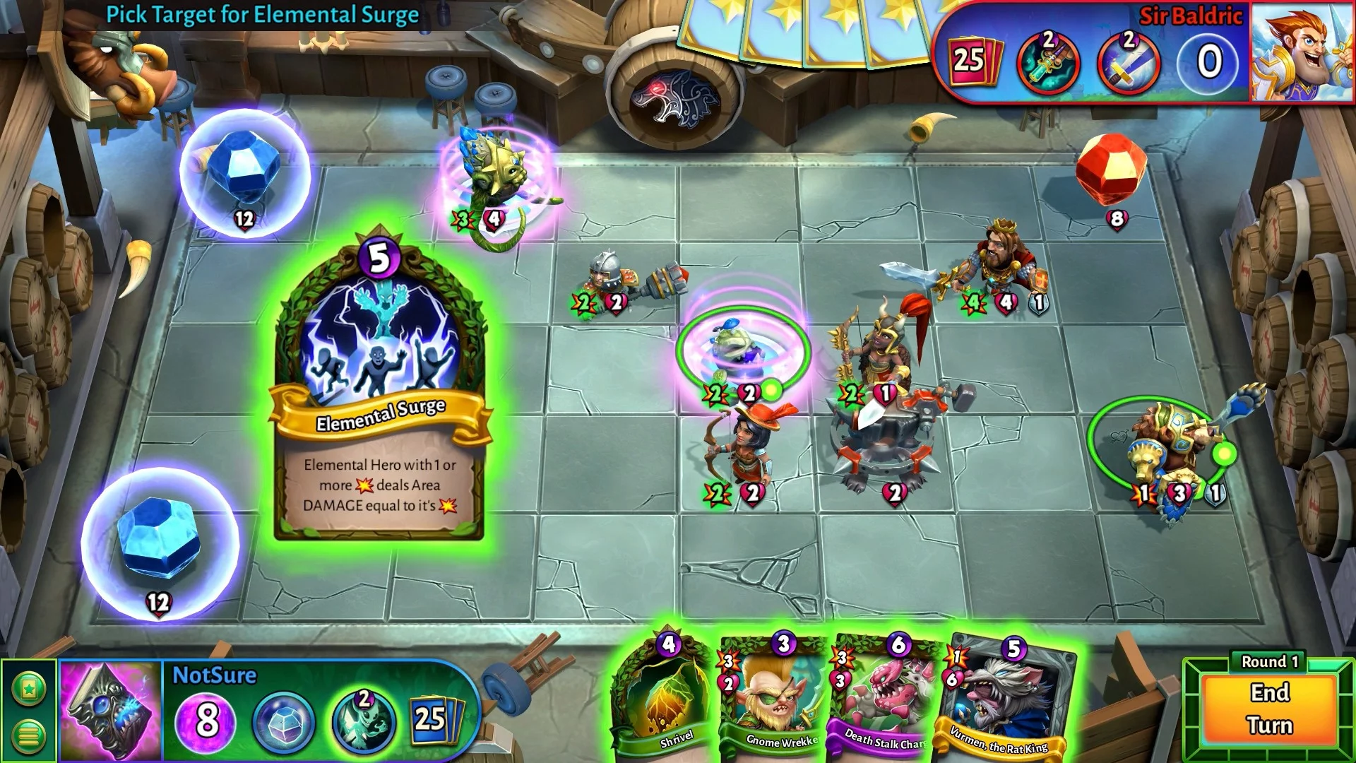 Изображение игры: Hero Academy 2