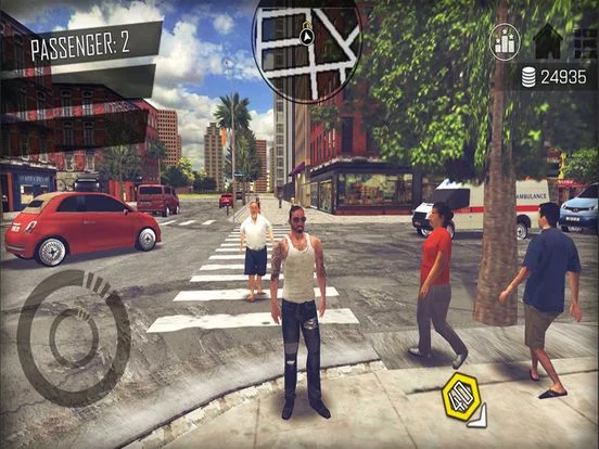 Изображение игры: Open World Driver - Taxi 3D
