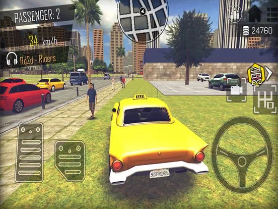 Изображение игры: Open World Driver - Taxi 3D