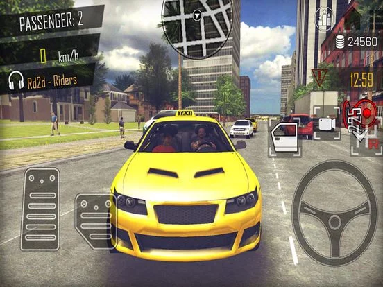 Изображение игры: Open World Driver - Taxi 3D