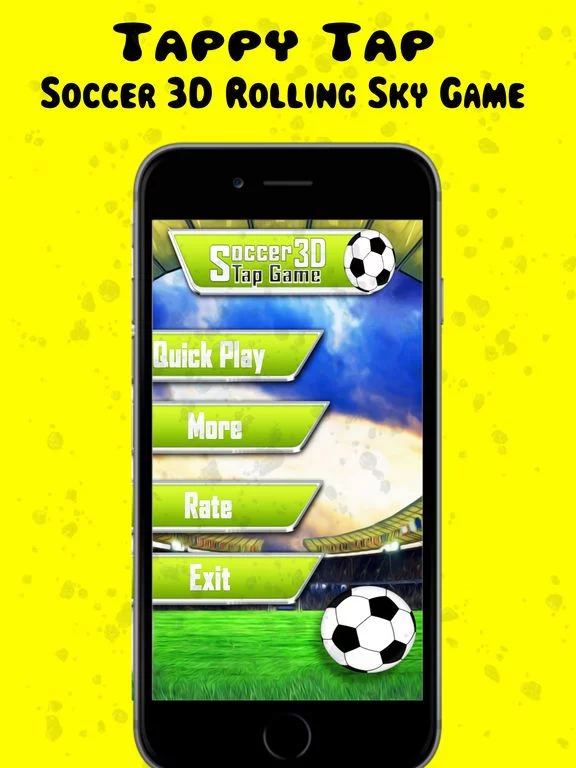 Изображение игры: Tappy Tap - Infinite Rolling Football Kids Games