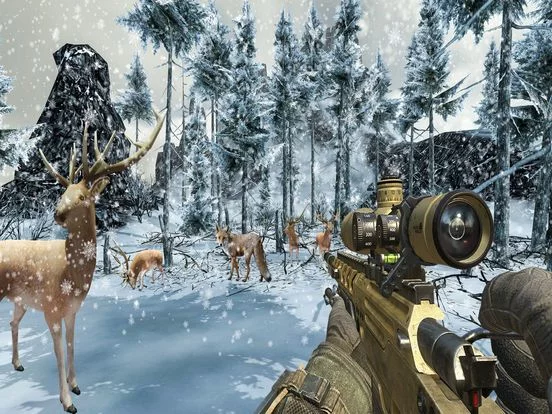 Изображение игры: Wild Sniper Hunting animal 3D