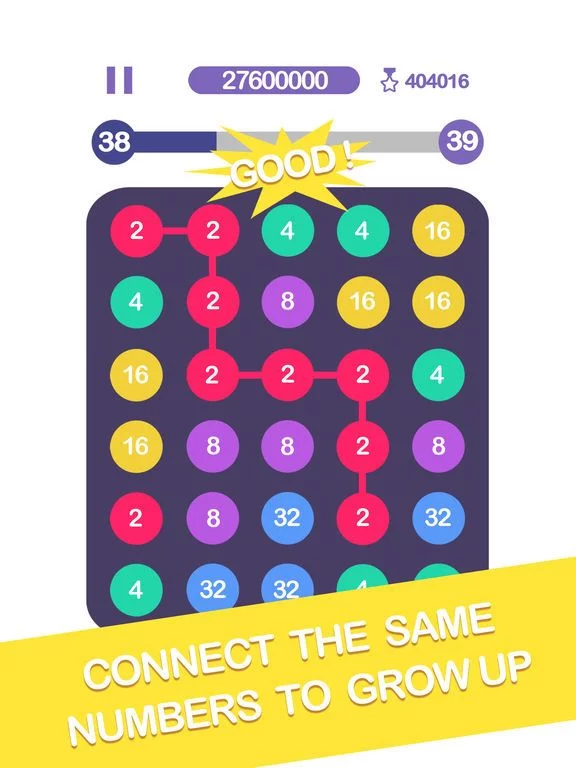 Изображение игры: 2 for 2048