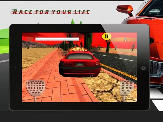 Изображение игры: Death Race Speed Rage: Gangsta Over Drive Wreck