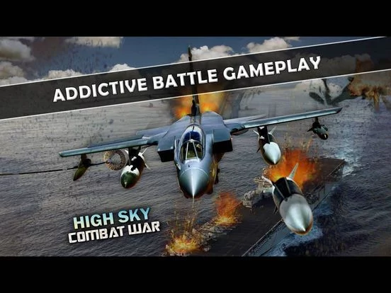 Изображение игры: Air Strike Combat Heroes -Jet Fighters Delta Force