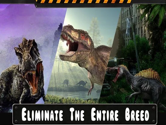 Изображение игры: Dino Hunter Sniper 3D - Dinosaur Target Kids Games