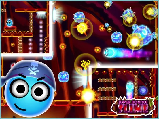 Изображение игры: Balls Dash-super slime blast
