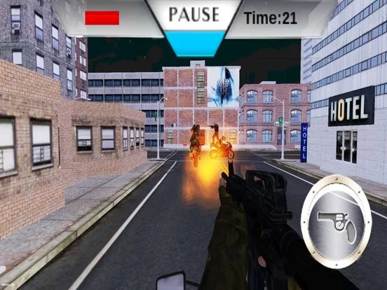Изображение игры: Heavy Traffic Moto Race: Crazy City Moto Shooter