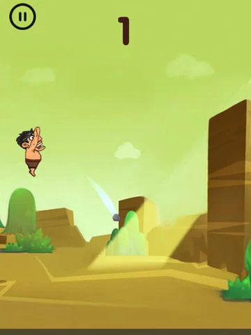 Изображение игры: Caveman Kick