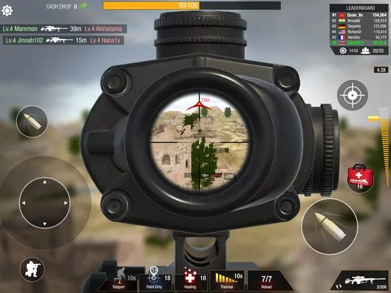 Изображение игры: Bullet Strike: Sniper 3D PvP