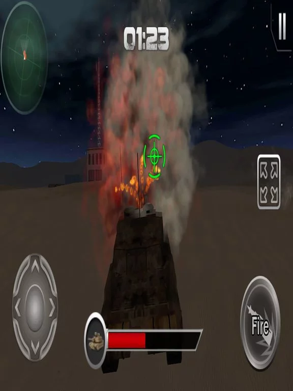 Изображение игры: Battle of Tank Force -Destroy Tanks Finite Strikes
