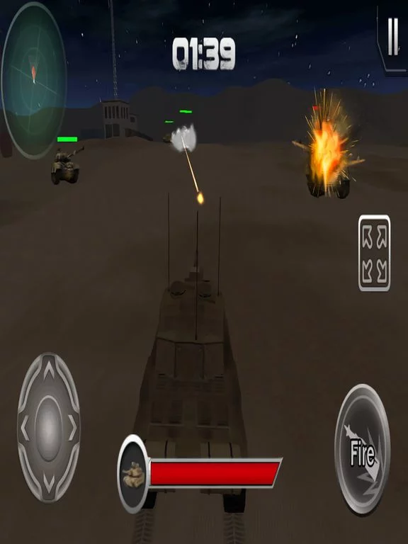 Изображение игры: Battle of Tank Force -Destroy Tanks Finite Strikes